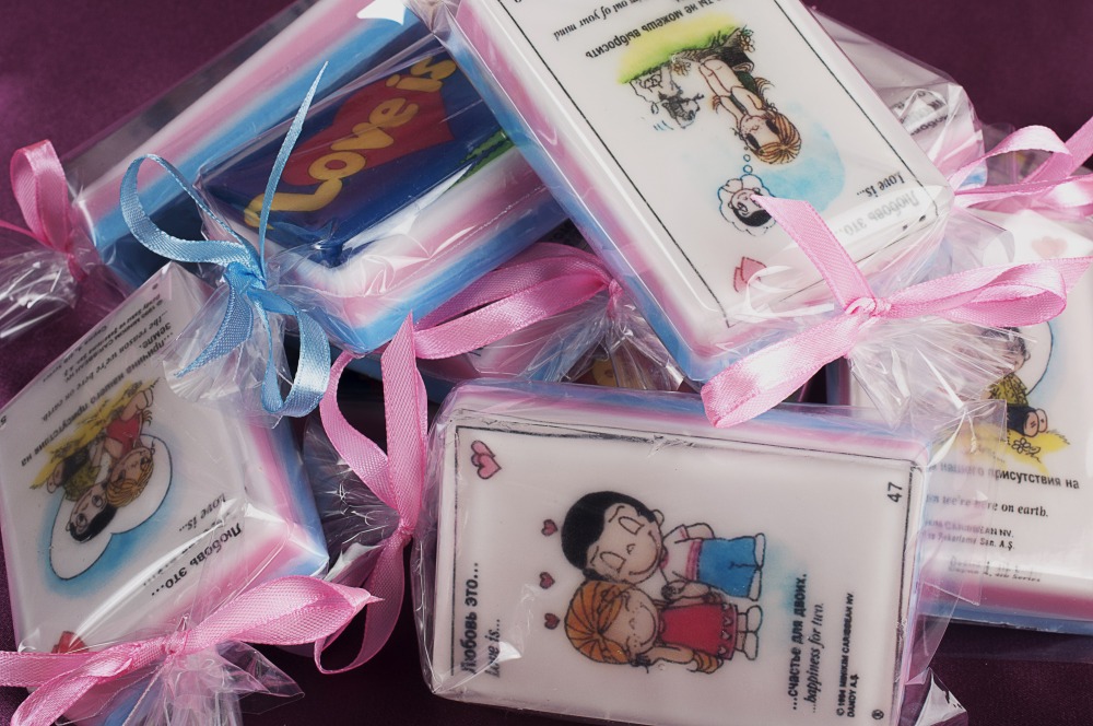 Свадебное мыло